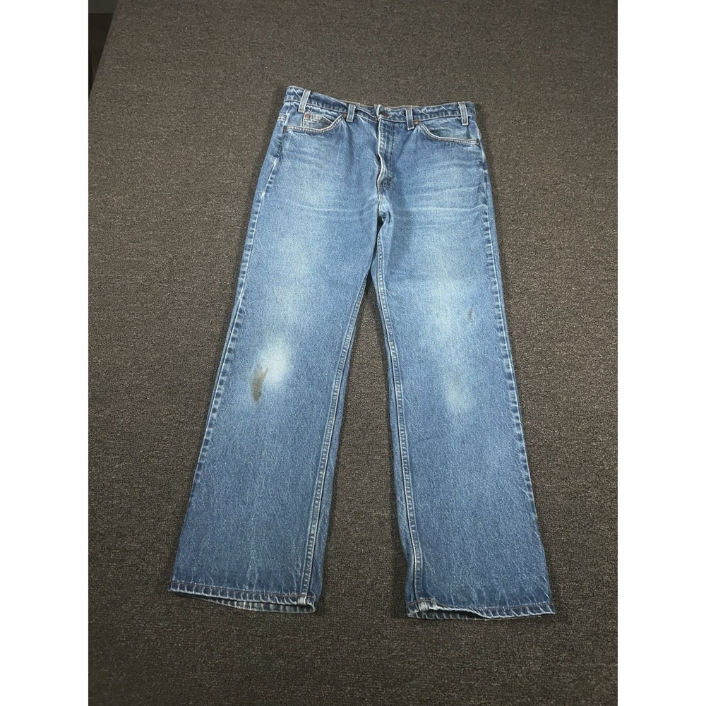Vintage 70s Levis 517 Bootcut Jeans Men 36x30 (Fits 33x29) USA Made 20517-0217